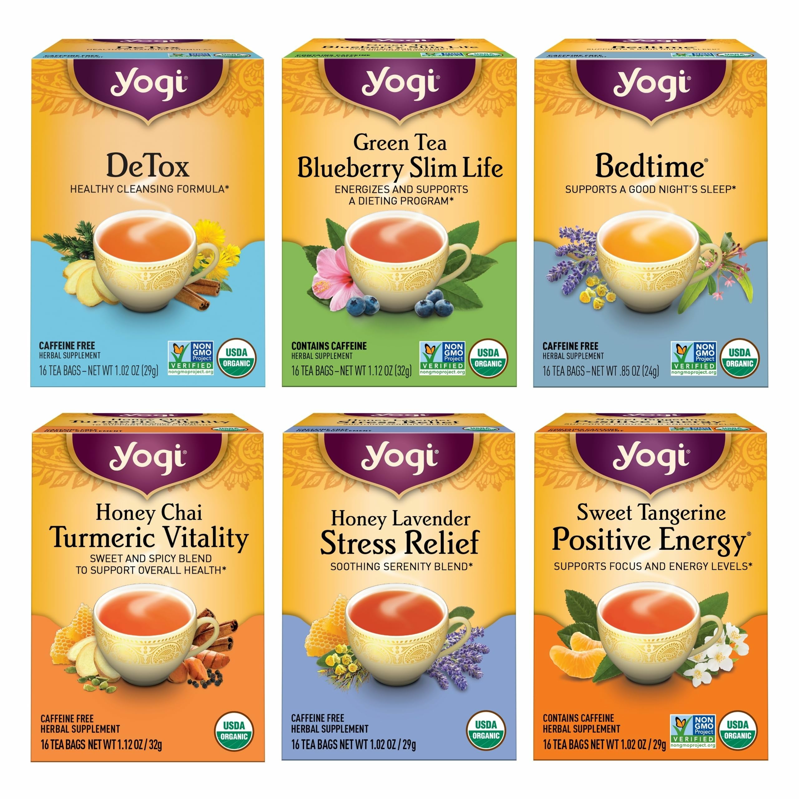 Yogi Tea Favorites 1